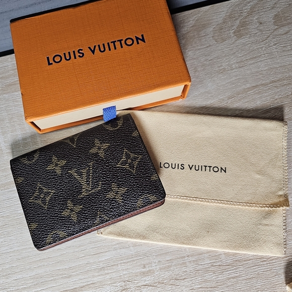 Authentic LOUIS VUITTON Monogram I.D. Cartes Case Card Holder - Picture 3 of 10